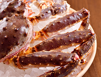 Grilled Red King Crab legs