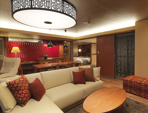 Diverse guest rooms creating a sense of serenity