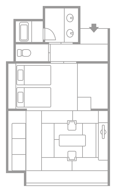 Japanese-Western Room