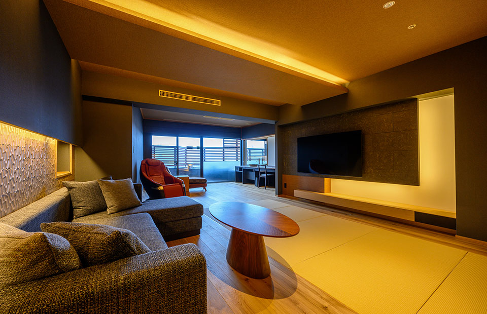 [NEW] Japanese-Western Room　with Hot Spring View bath