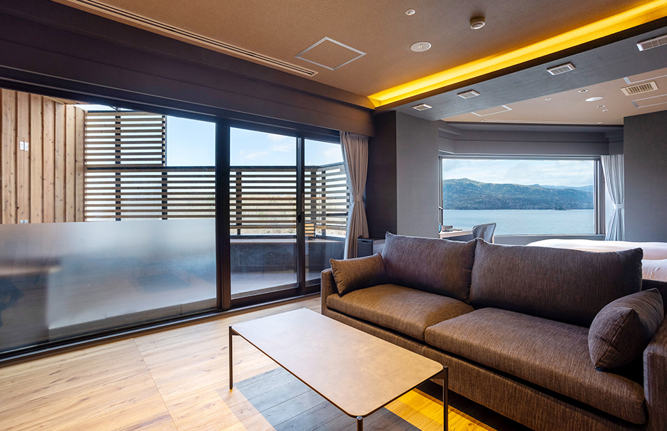 [NEW] Japanese-Western Room　with Hot Spring View bath