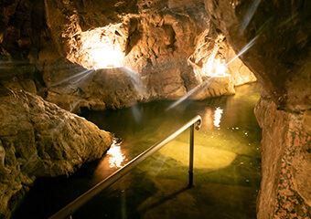 Cave bath