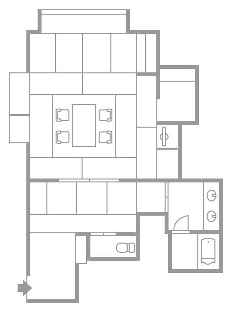 Mountainside group rooms