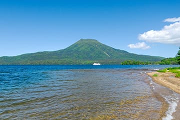 阿寒湖のヘソ