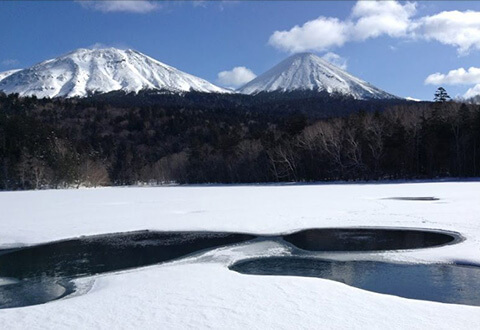 Lake Onnetō (オンネトー)徒步旅行(冬季)