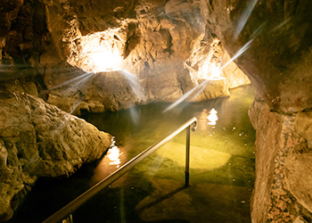 Image: Cave bath