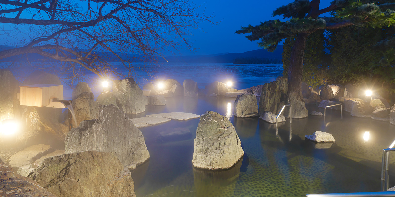 圖像: - 1樓大浴場 - 庭園露天浴池